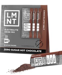 LMNT Zero Sugar Electrolytes – Schokoladensalz | Getränkemischung | 12 Stück
