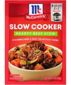 McCormick Langsam Kocher Herzhafter Rindfleisch Eintopf Gewürz, 42,45 Gramm Pakete (Paket mit 12)
