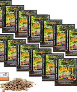13 x Turbohefe - Alcotec Turbo Fruit 60g, Hefe zur Fruchtgärung, Turbo Hefe, Hefe für Maische, Hefe für die Gärung, Wodka-Hefe